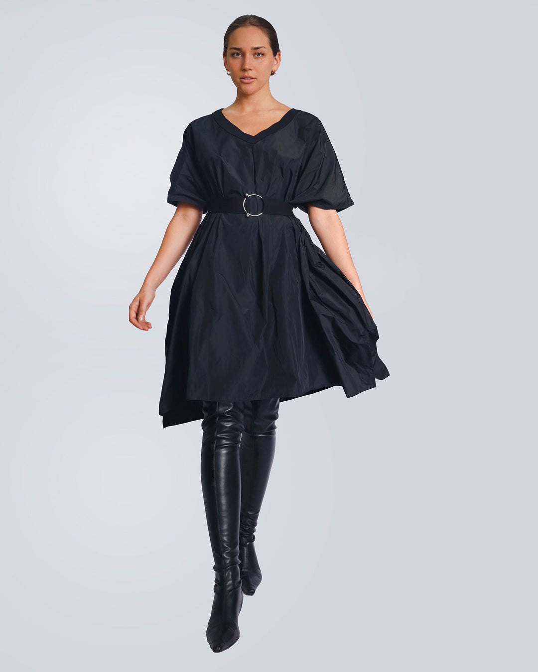 Maison Marie Saint Pierre | Dress | HYPERION2 | Black | Belt | HAZEL4 | Black