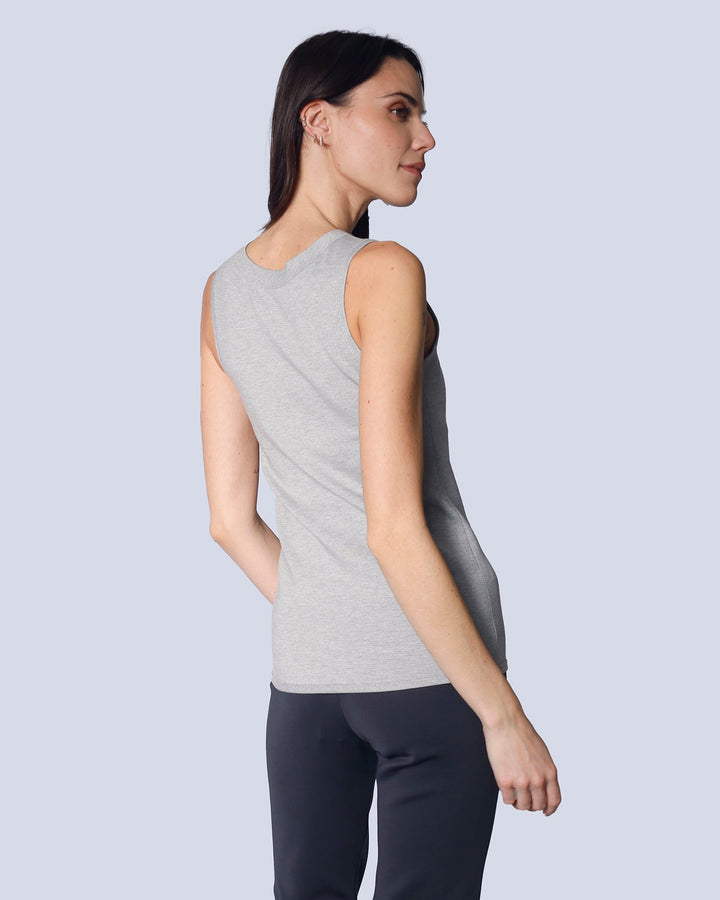 Maison Marie Saint Pierre | Top | HALSTON | Light Grey Mixte