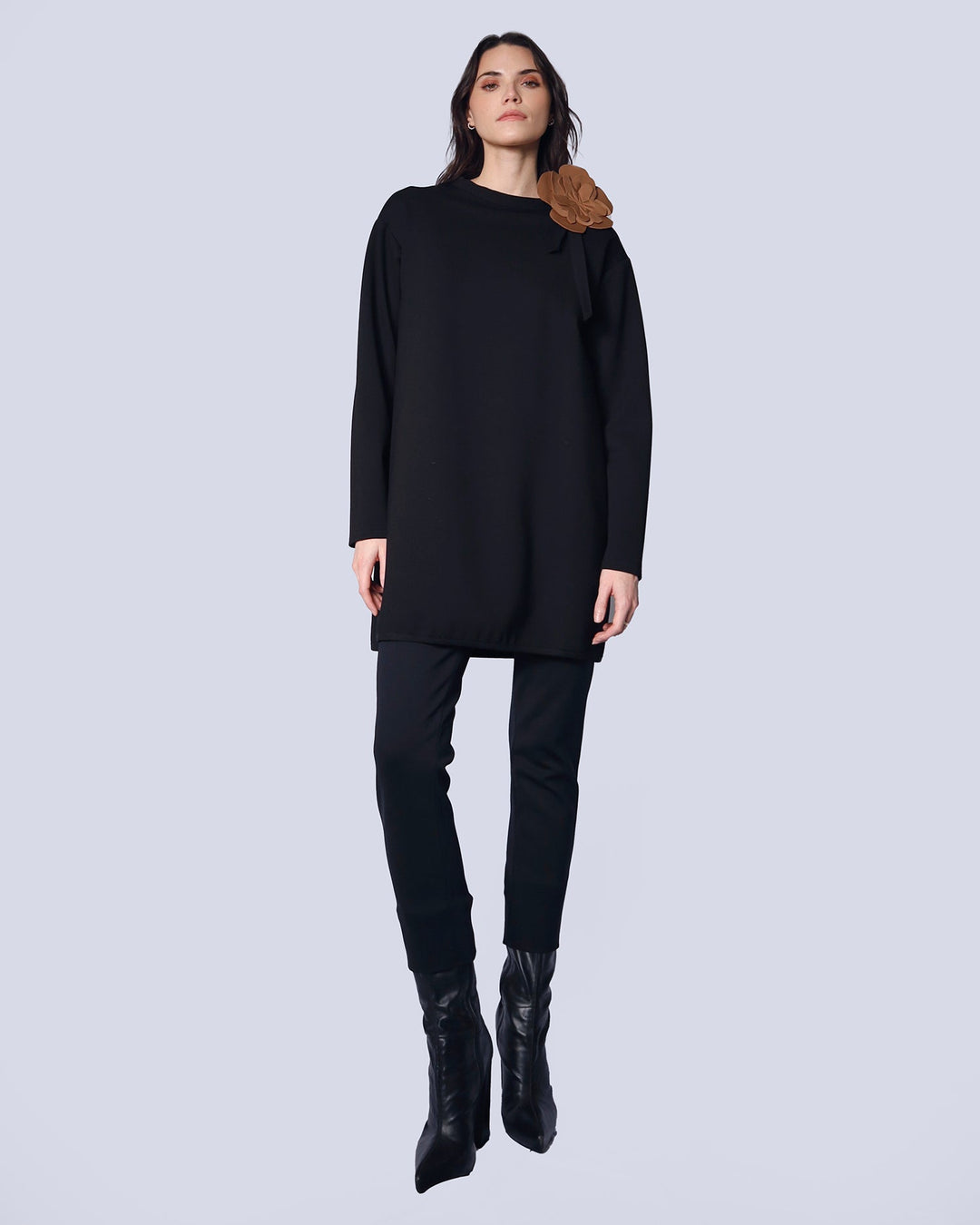 Marie Saint Pierre | Tunic | HENRYAME | Black