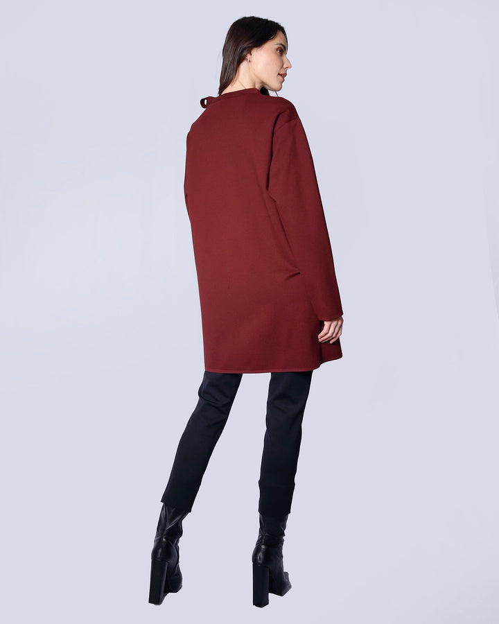 Maison Marie Saint Pierre | Tunic | HENRYAME | Garnet