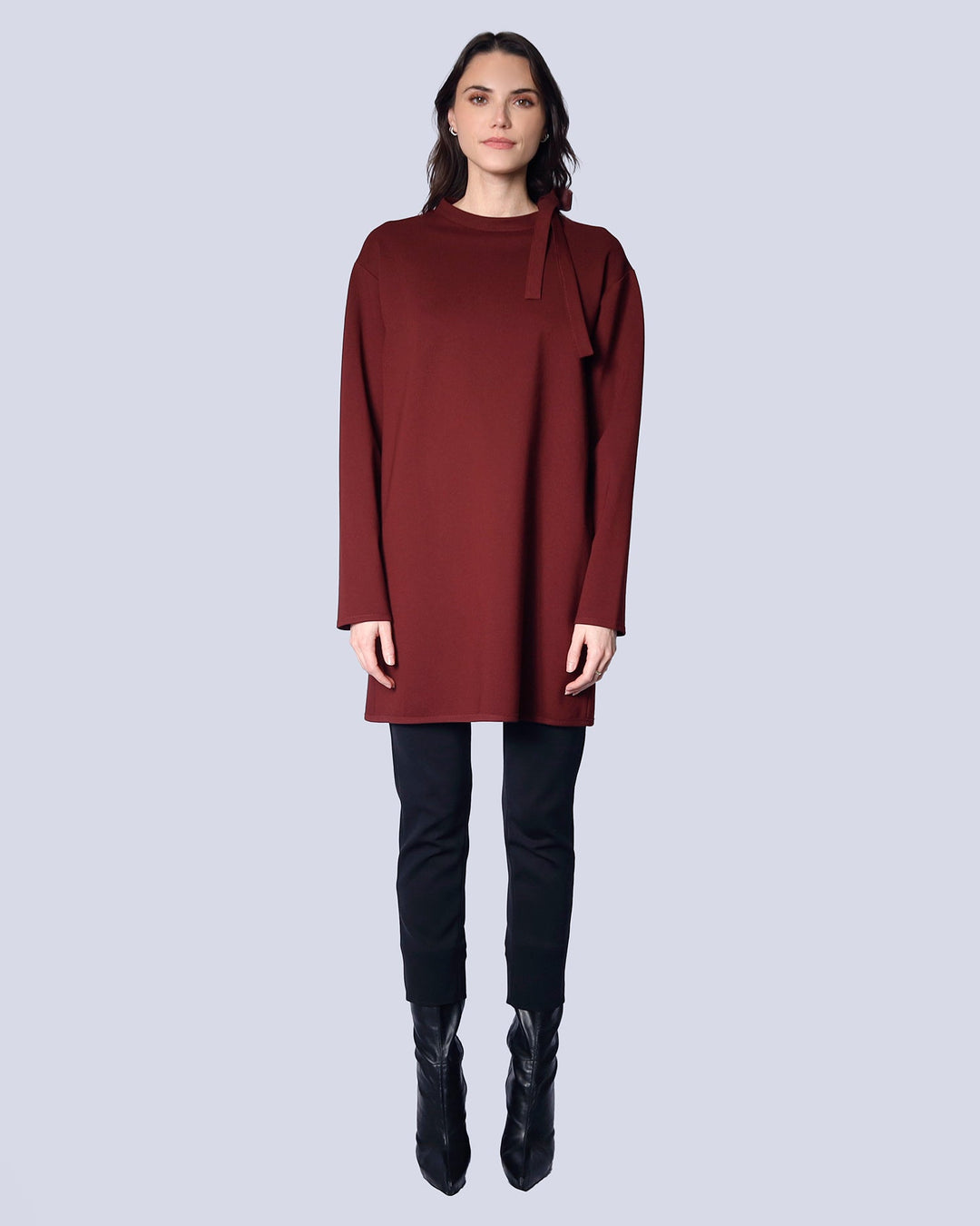 Maison Marie Saint Pierre | Tunic | HENRYAME | Garnet