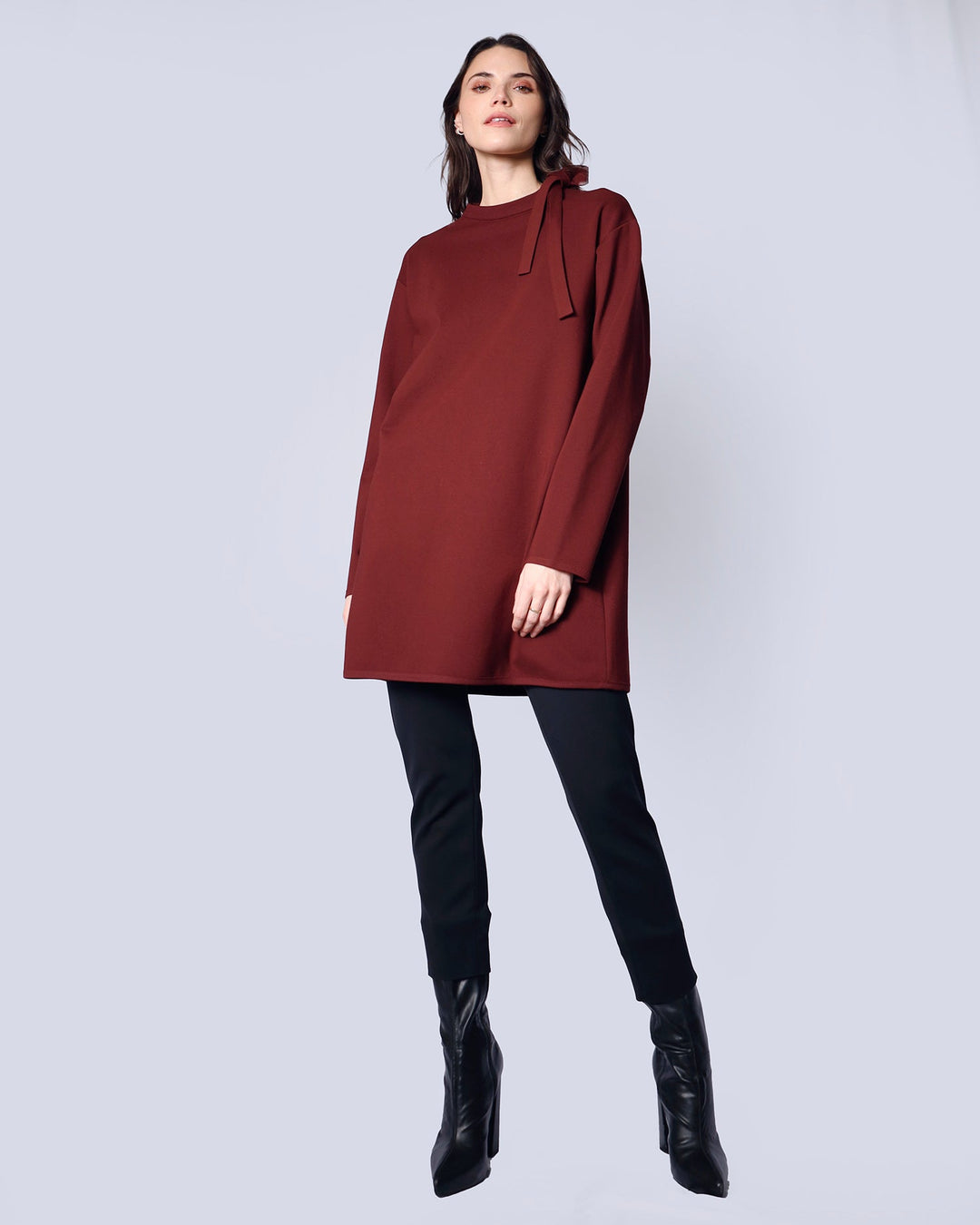 Maison Marie Saint Pierre | Tunic | HENRYAME | Garnet