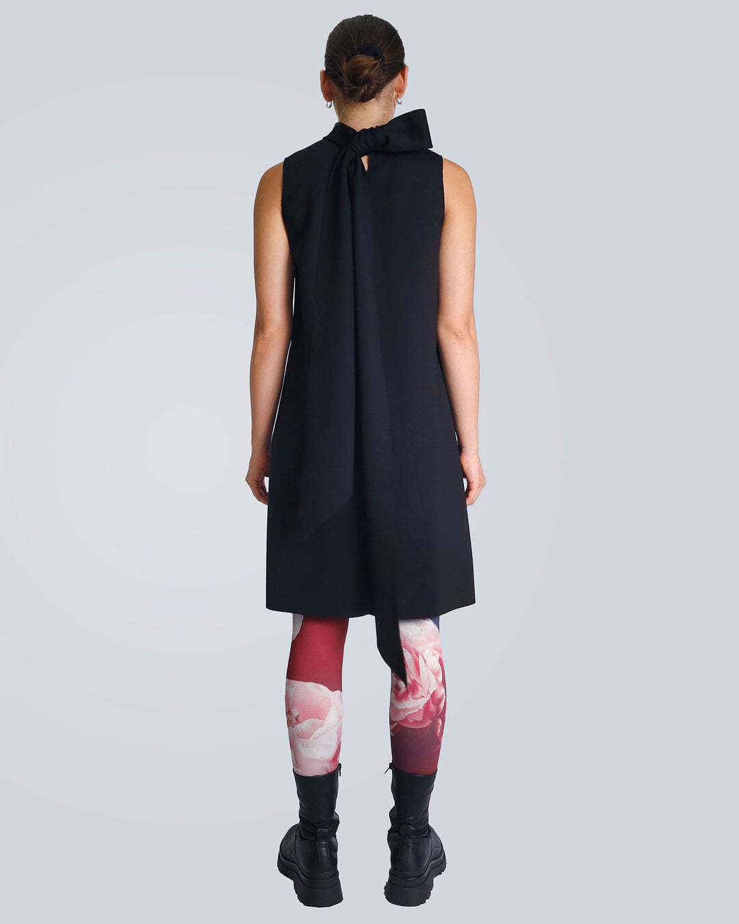 Maison Marie Saint Pierre | Dress | HUTCHINSON | Plum | Leggings | HONORIUS | Peonies