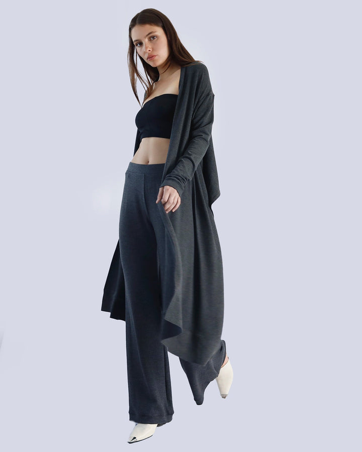 Maison Marie Saint Pierre | Pants | MAVALON | Grey Mixte | Bandeau | BARTHO | Black | Scarf | MODESTE | Grey Mixte
