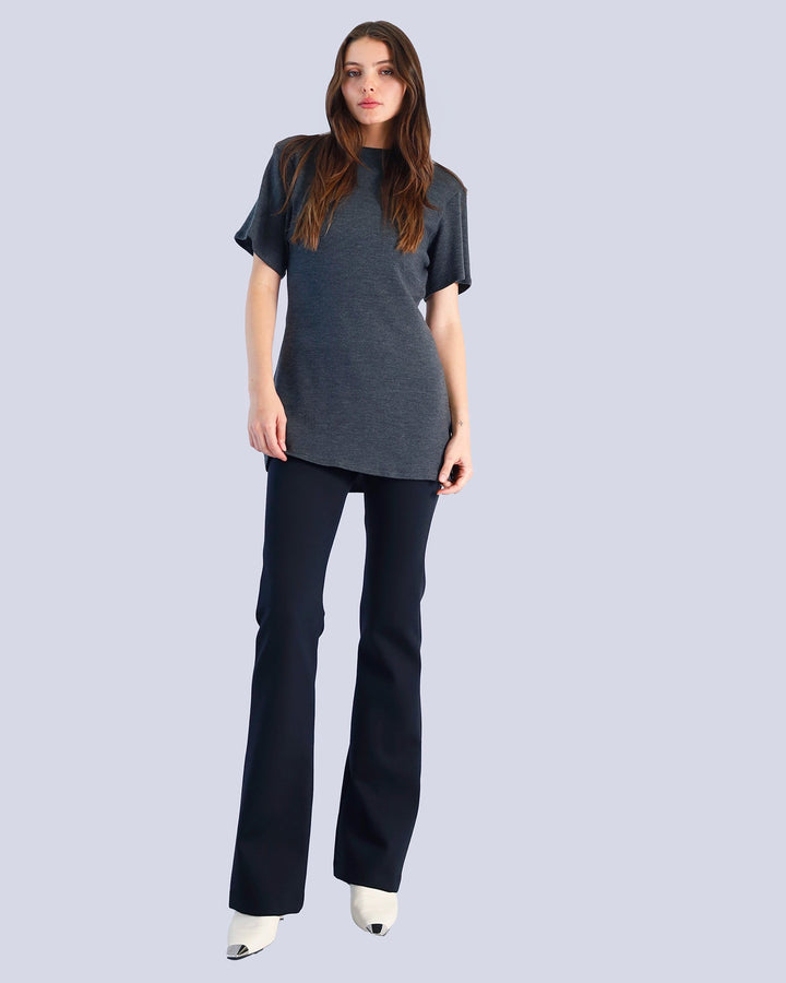Maison Marie Saint Pierre | Top | MILA | Grey Mixte | Pants | MARCELARIME | Black
