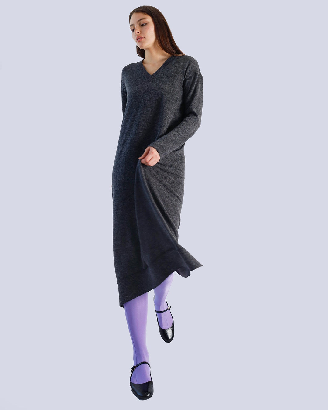 Maison Marie Saint Pierre | Dress | MAGALIE | Grey Mixte
