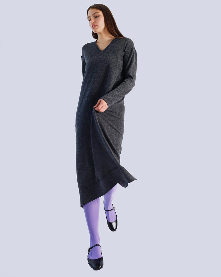 Maison Marie Saint Pierre | Dress | MAGALIE | Grey Mixte