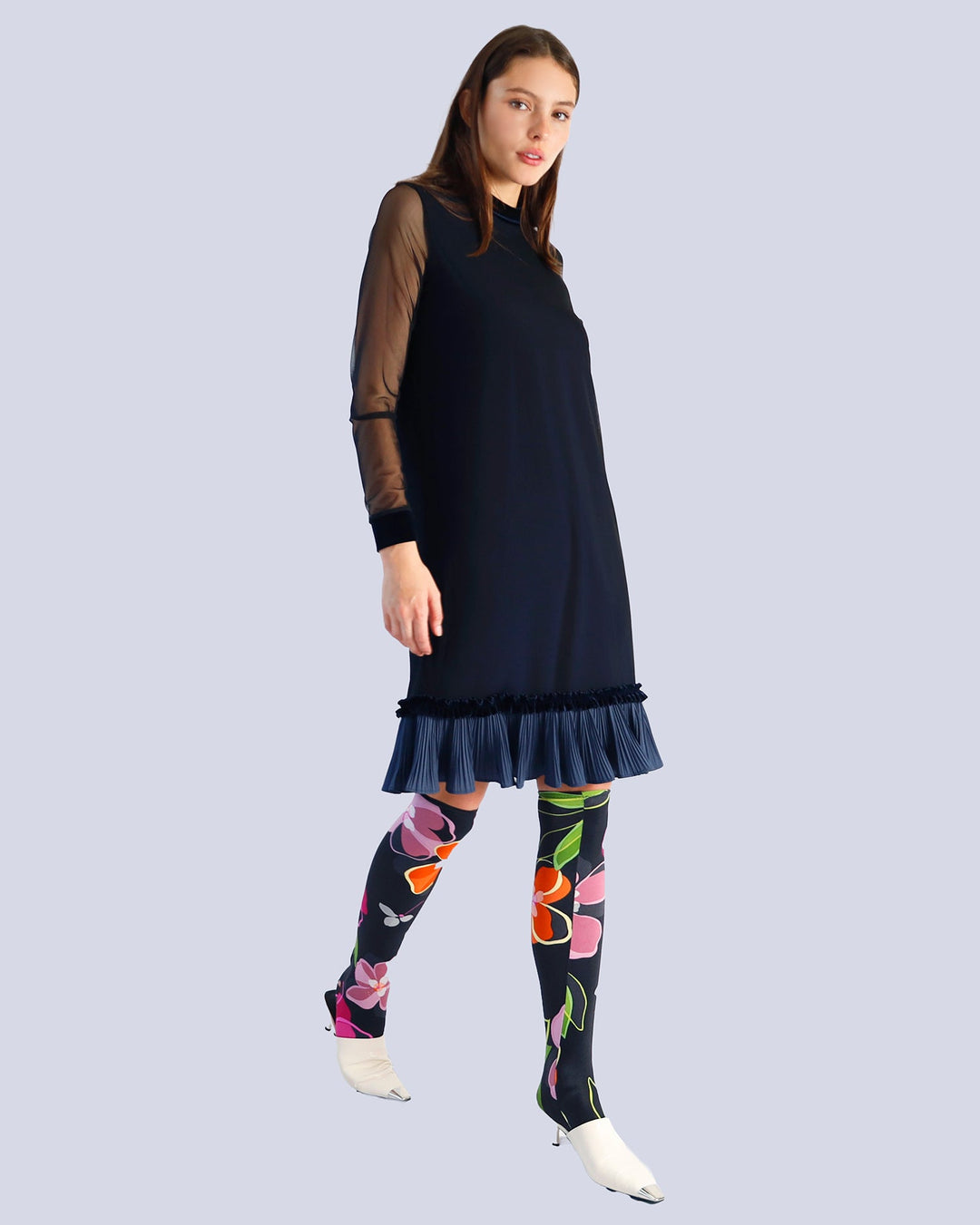 Maison Marie Saint Pierre | Dress | MINDYRE | Black | Midnight | Navy
