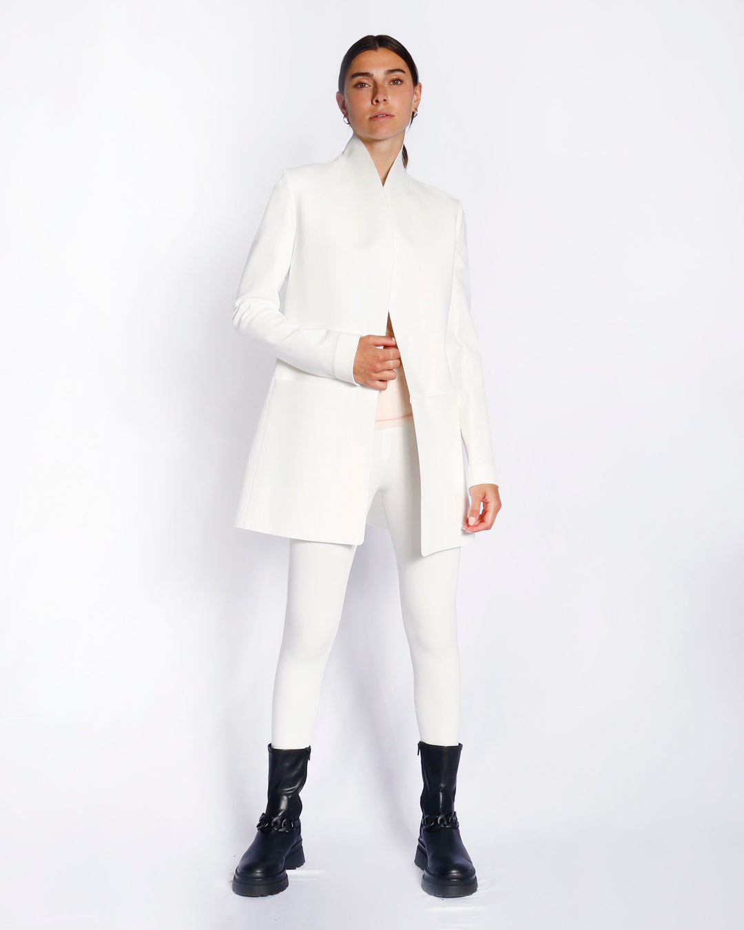 Maison Marie Saint Pierre | Jackets and Coats | Abaco | White