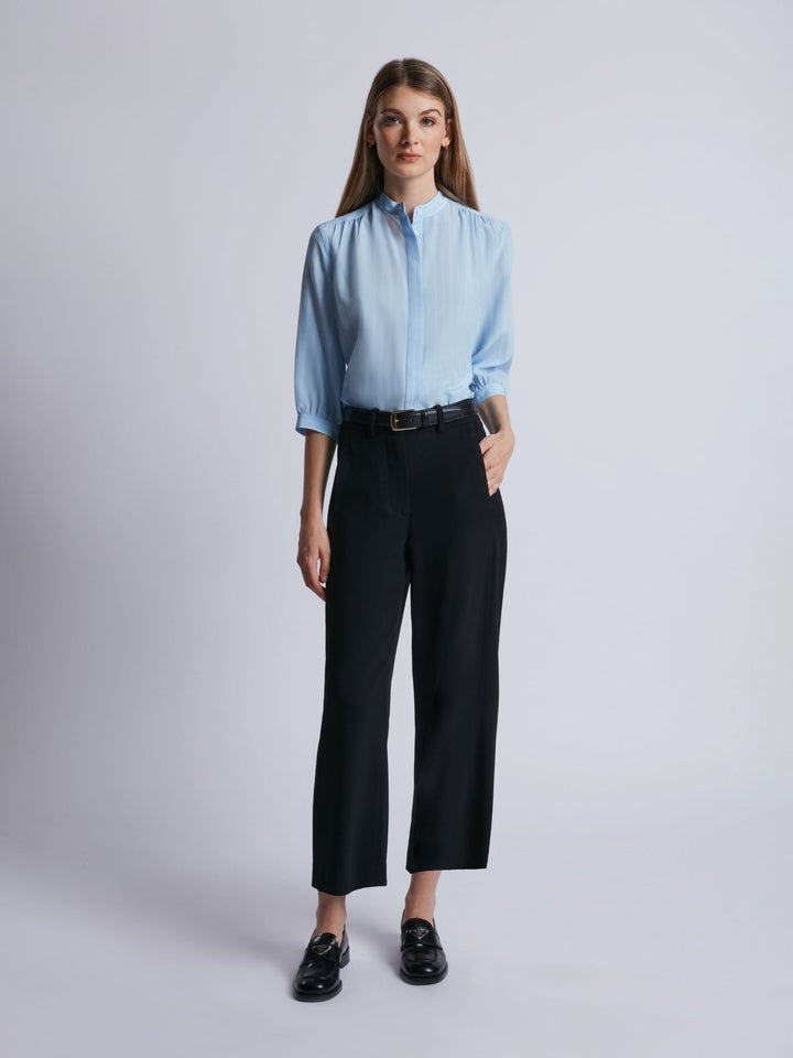 Cropped wide pant