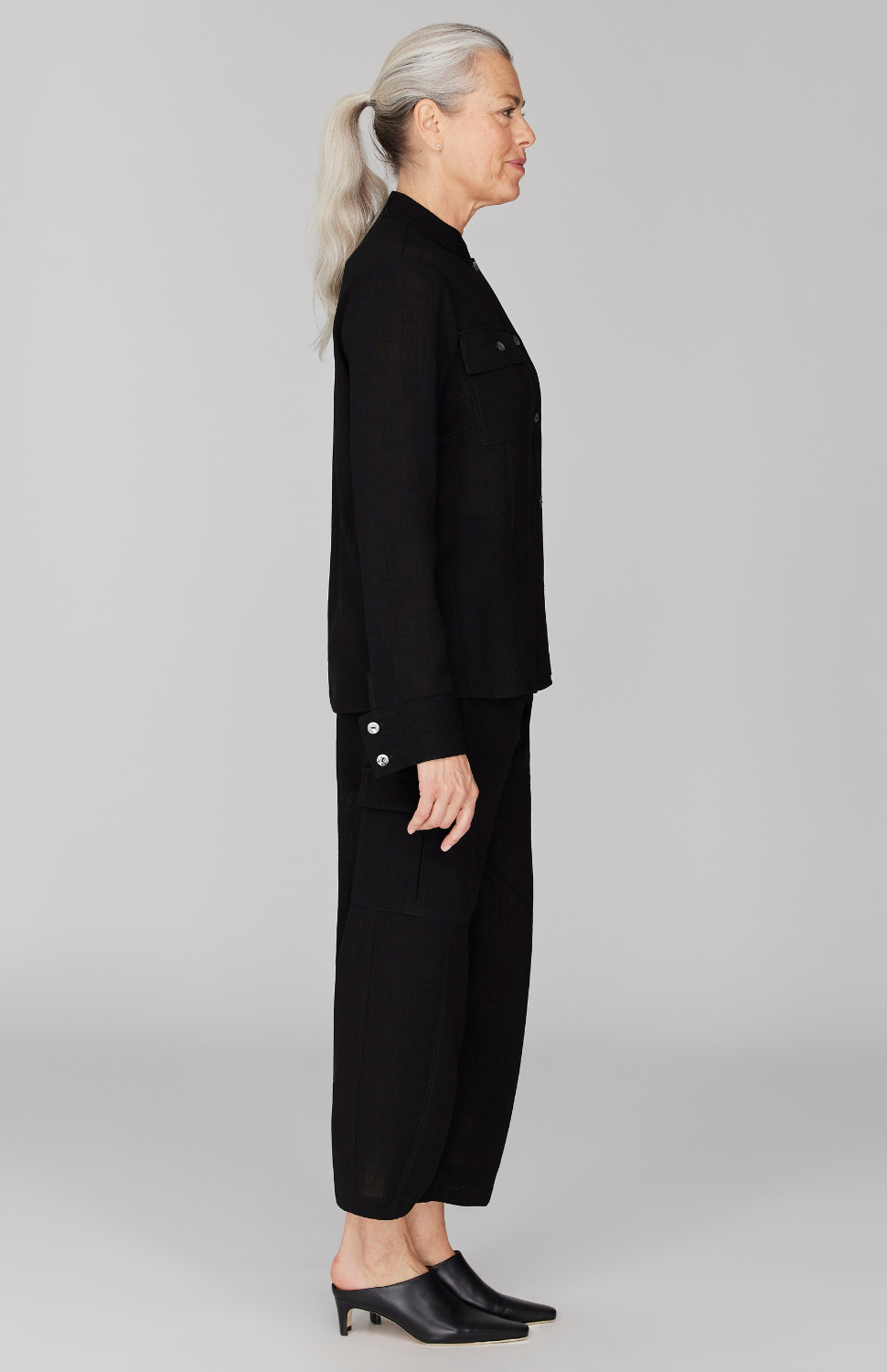 Microlinen Cargo Shirt