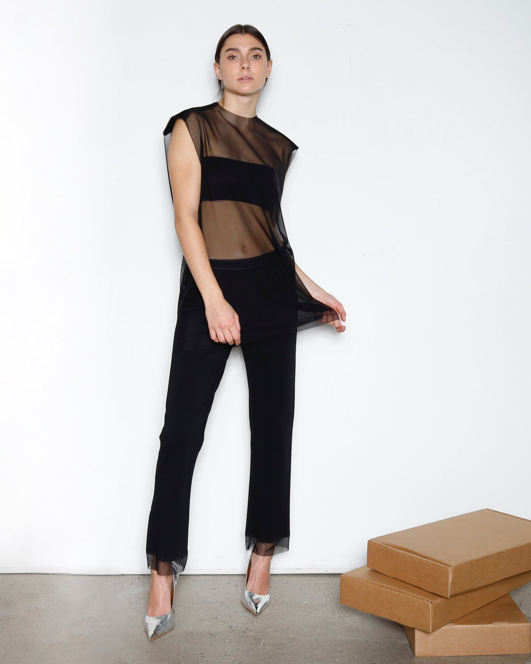 Maison Marie Saint Pierre | Top | Black