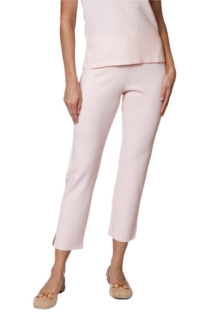 Alice Milano-Knit Slim Leg Pants; Rose Petal