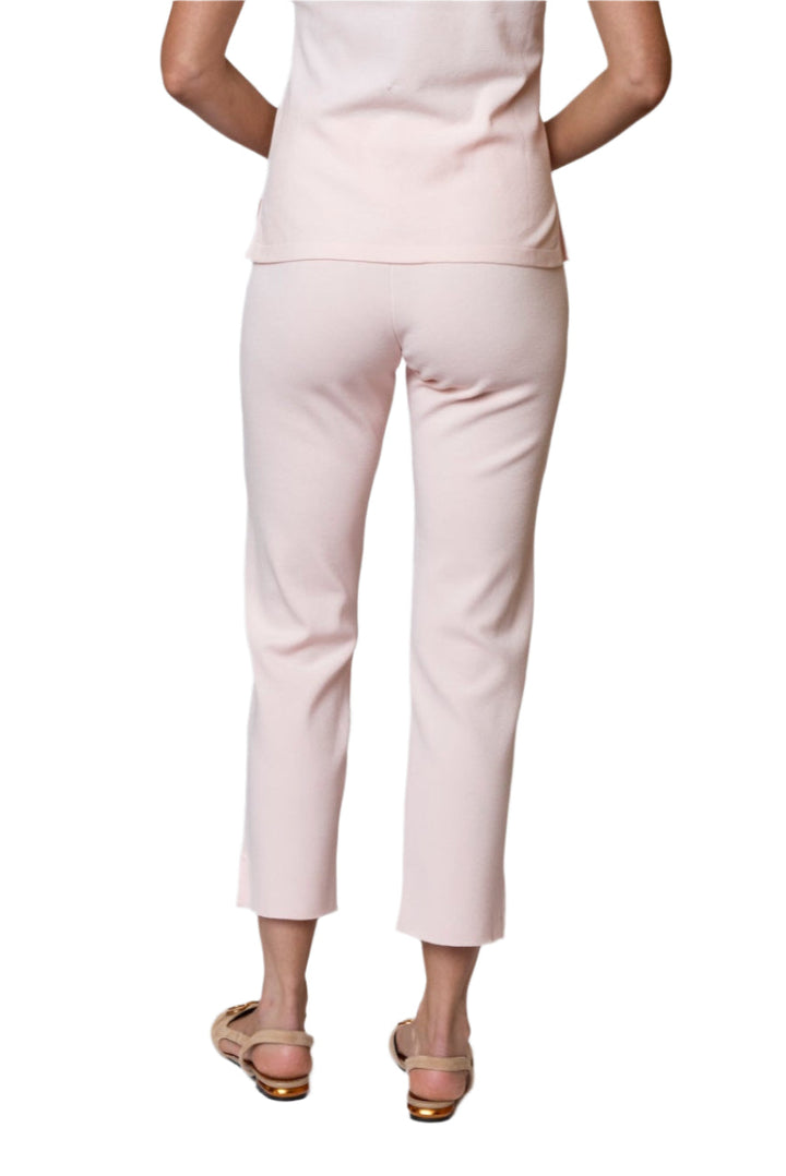 Alice Milano-Knit Slim Leg Pants; Rose Petal