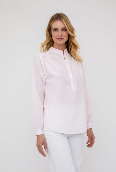 BOHO SHIRT: A TOUCH OF PINK