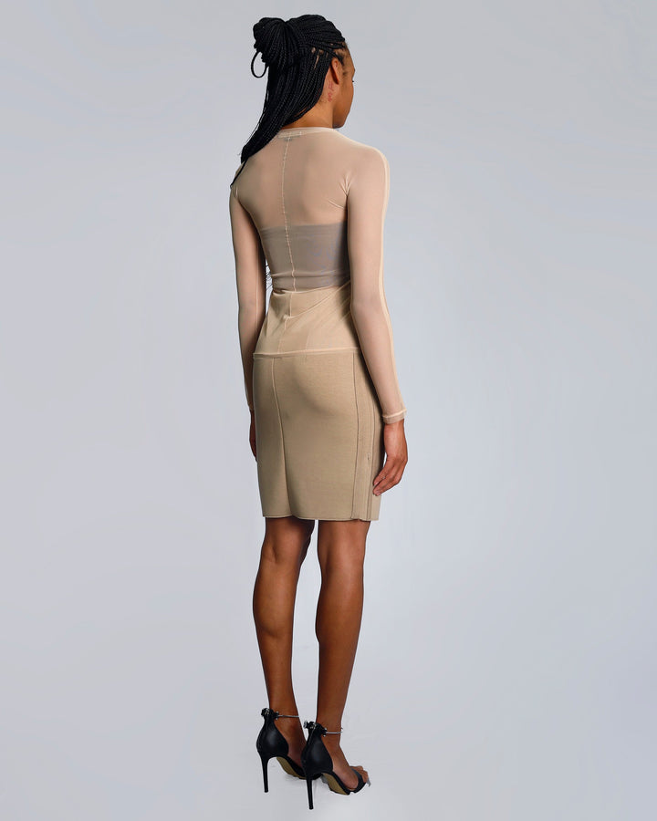 Maison Marie Saint Pierre | Skirt | DORIAN | Beige