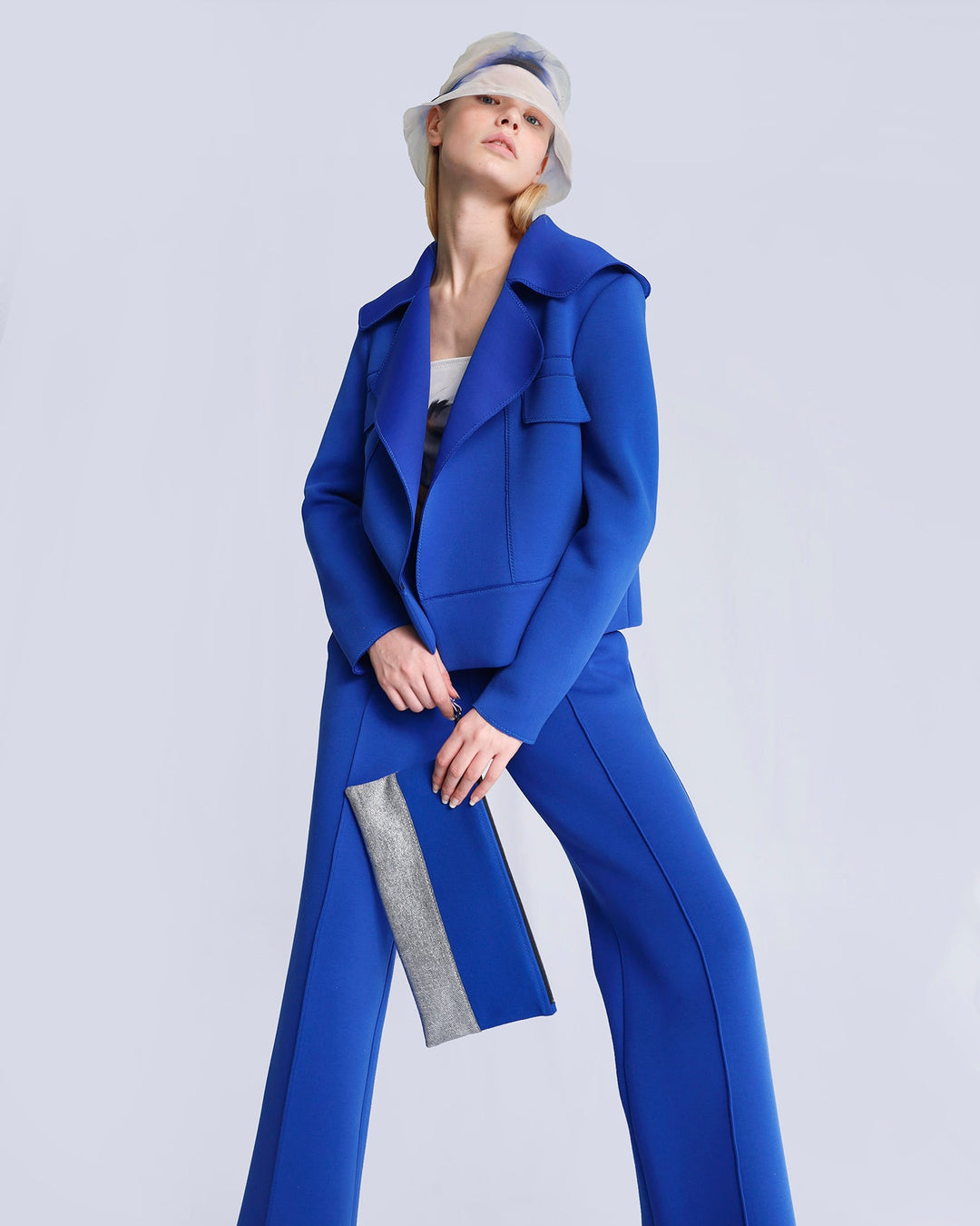 Maison Marie Saint Pierre | Jacket | JADE | Cobalt