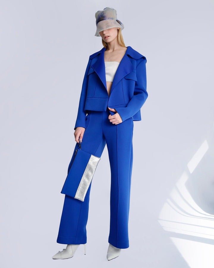 Maison Marie Saint Pierre | Jacket | JADE | Cobalt