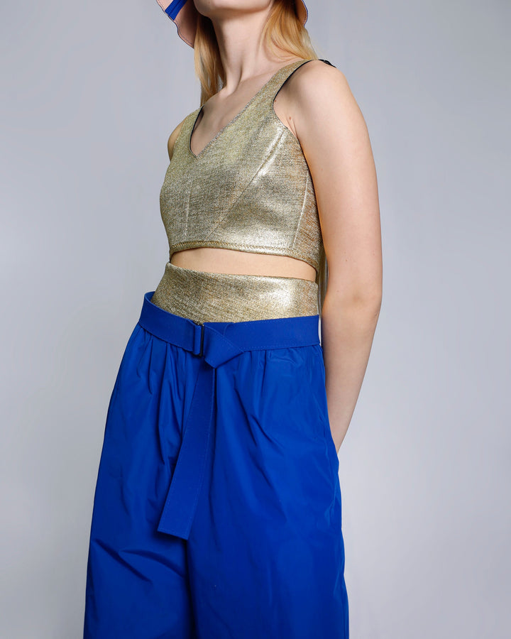 Maison Marie Saint Pierre | Top | JARED | Gold | Pants | JACK | Royal Blue | Gold