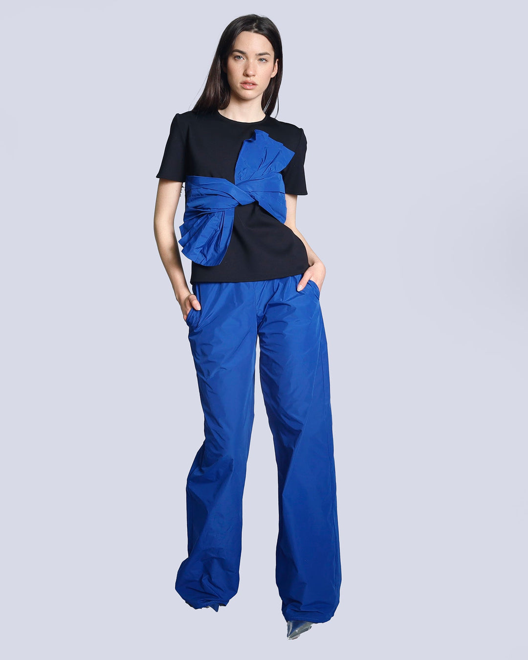 Maison Marie Saint Pierre | Pants | JACK | Royal Blue | Top | JULIETTE | Black | Royal Blue