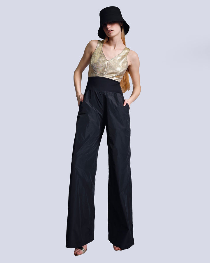 Maison Marie Saint Pierre | Jumpsuit | JOSUE | Gold | Black