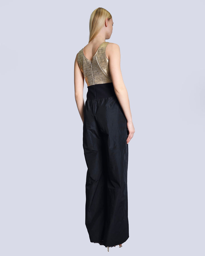 Maison Marie Saint Pierre | Jumpsuit | JOSUE | Gold | Black