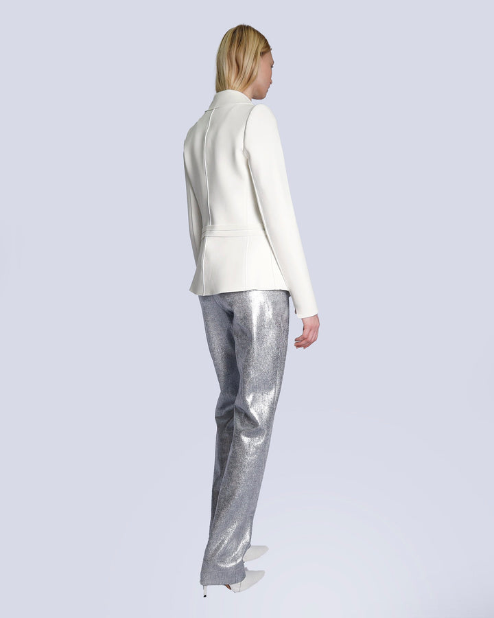 Maison Marie Saint Pierre | Jacket | JENNA | White | Pants | JESSA | Silver