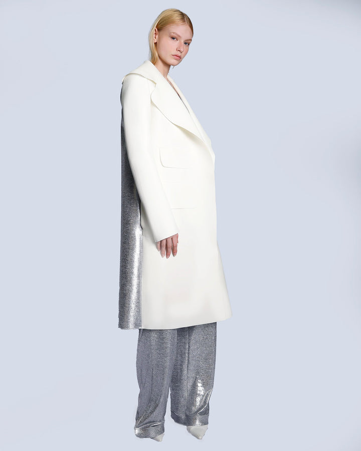  Maison Marie Saint Pierre | Coat | JOLENE | White | Silver