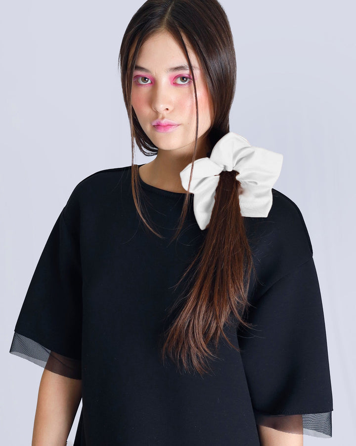 Maison Marie Saint Pierre | Scrunchie | JAM | White | Pouch | JADIANCE | Royal Blue | Blossom | Dress | JOANNA | Black
