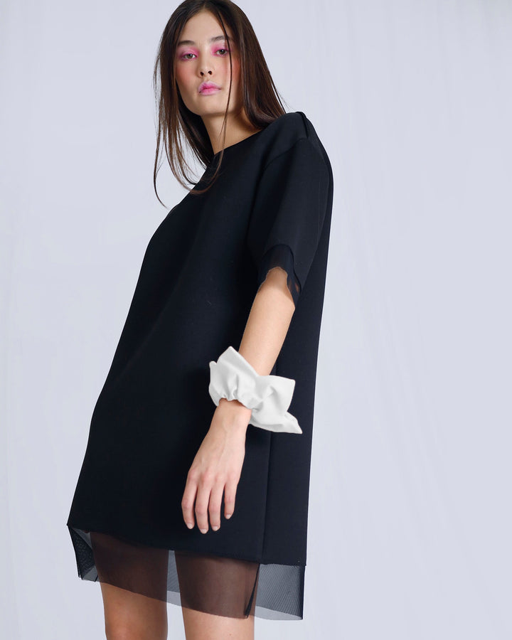 Maison Marie Saint Pierre | Scrunchie | JAM | White | Pouch | JADIANCE | Royal Blue | Blossom | Dress | JOANNA | Black