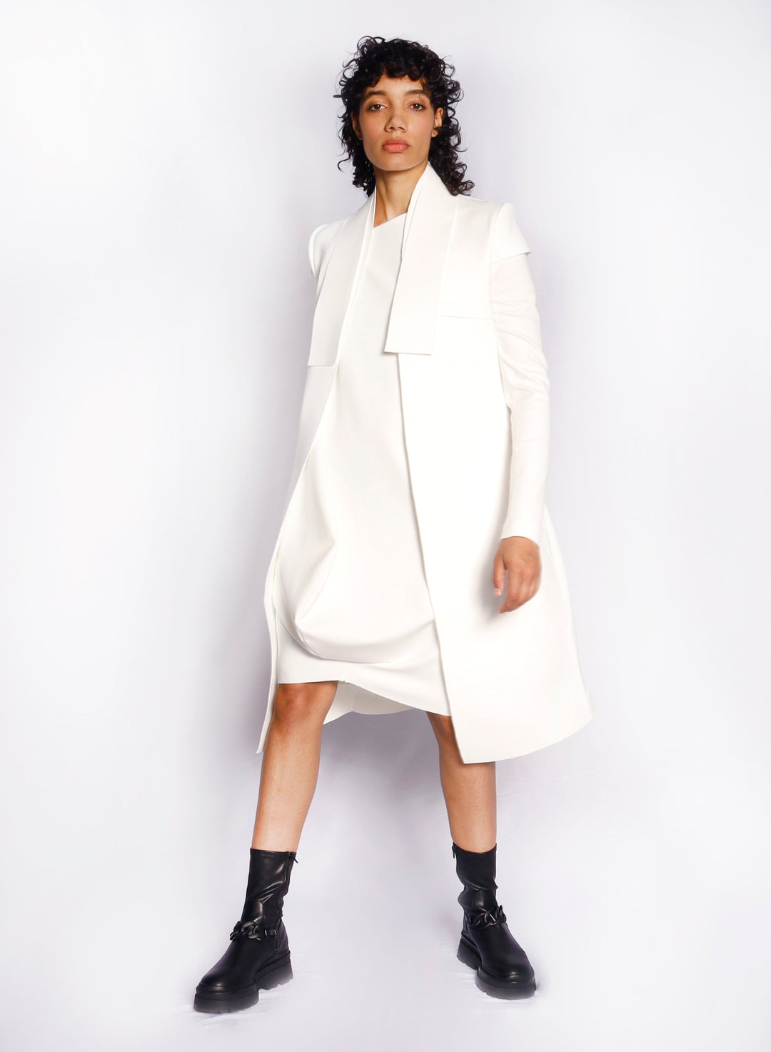 Maison Marie Saint Pierre | Jackets and Coats | CAMUS | White