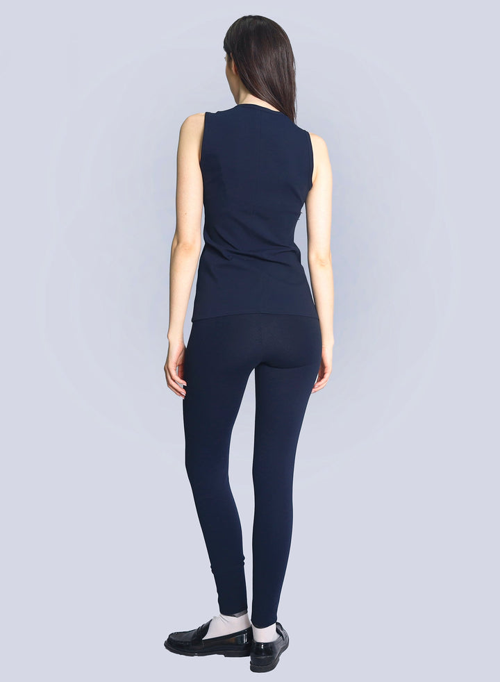 Leggings HERVE | Deep Blue | Top MONSERRATE | Deep Blue