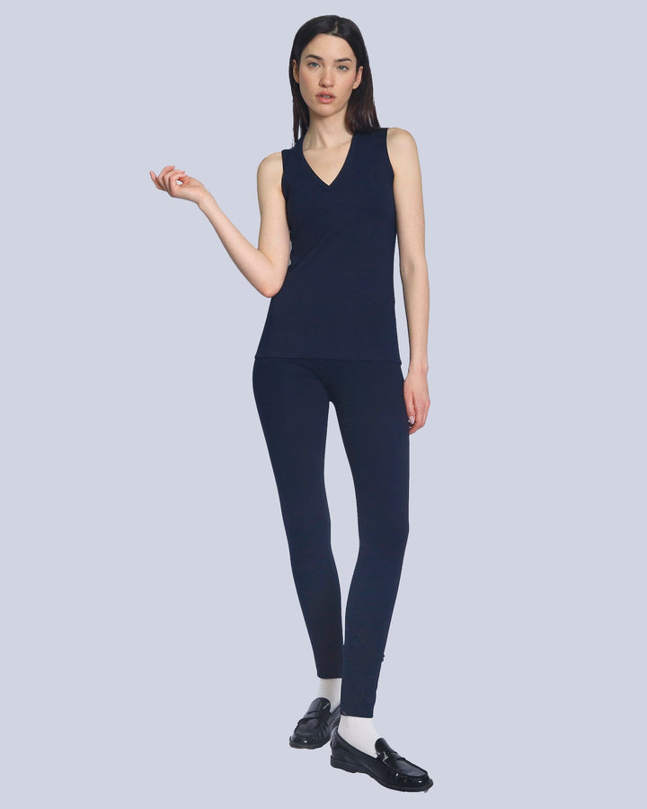 Leggings | HERVE | Deep Blue | Top MONSERRATE | Deep Blue