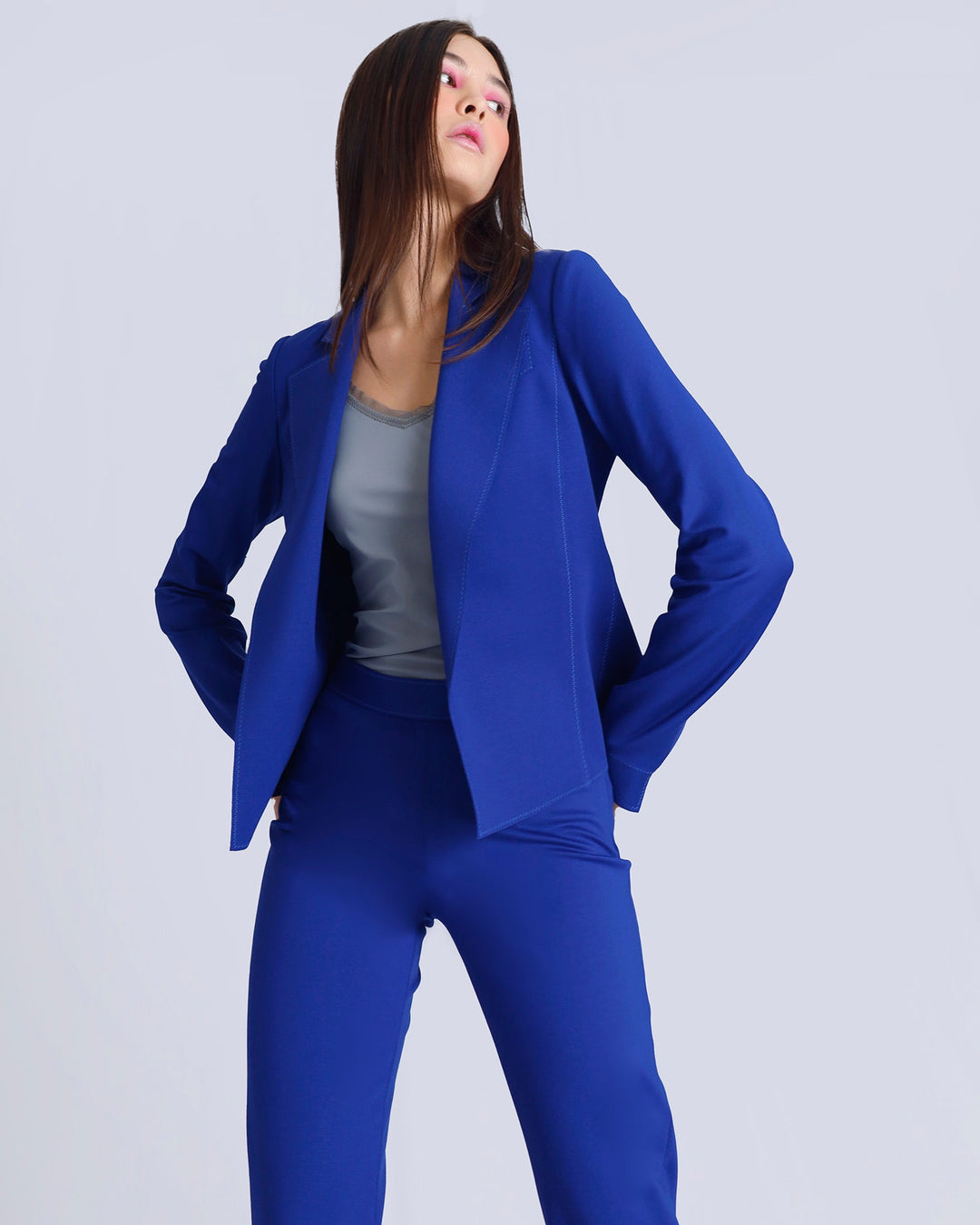 Maison Marie Saint Pierre | Top | KEBIR | Storm | Pants | STEN | Royal Blue | Jacket | ARIA | Royal Blue