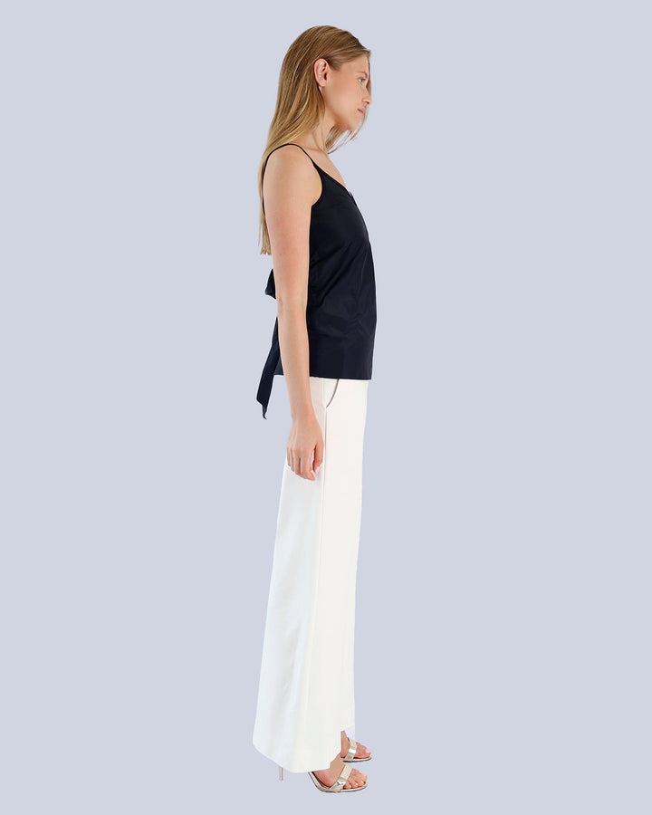 Maison Marie Saint Pierre | Top | KRISTOF | Black | Pants | AVALON2 | White