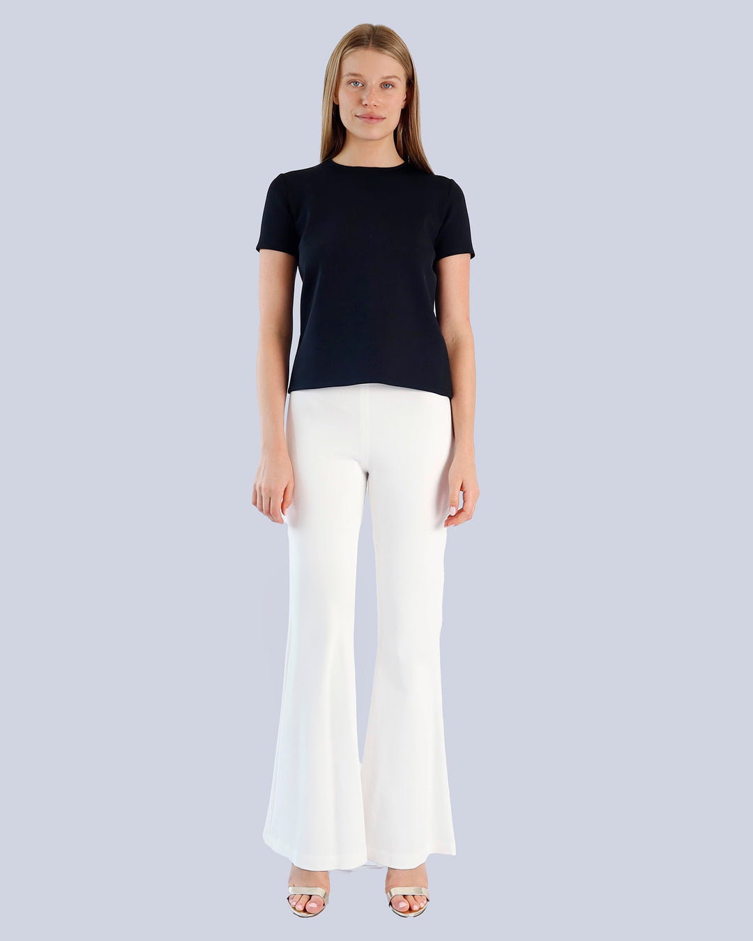 Maison Marie Saint Pierre | Pants | POLARY | White | Top | KHLOE | Black