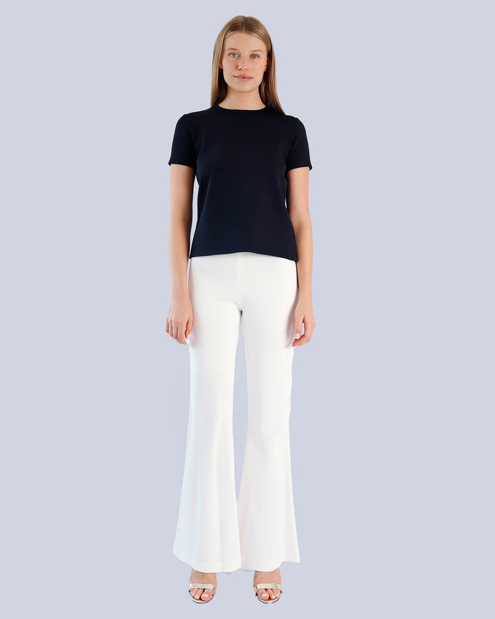 Maison Marie Saint Pierre | Pants | POLARY | White | Top | KHLOE | Black