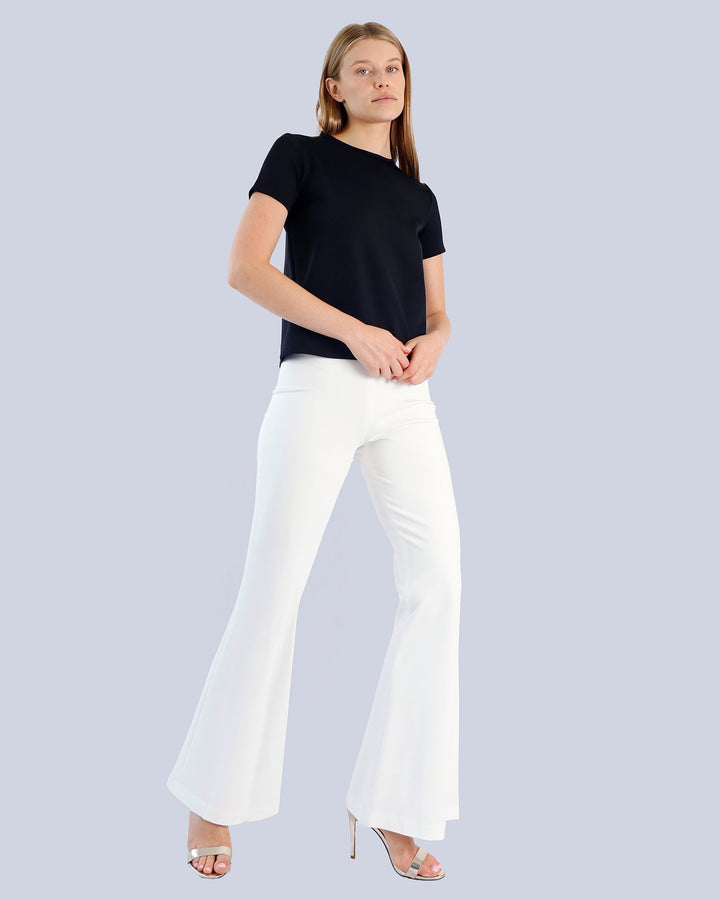 Maison Marie Saint Pierre | Pants | POLARY | White | Top | KHLOE | Black