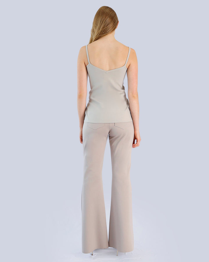 Maison Marie Saint Pierre | Top | KRISTOF | Taupe | Fog | Pants | POLARY | Fog