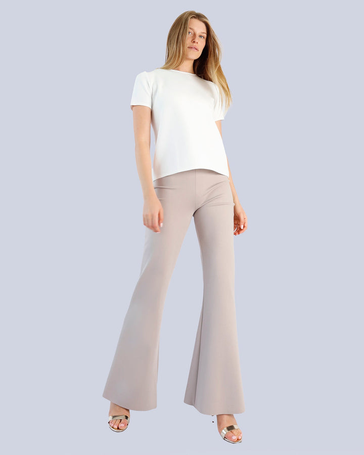 Maison Marie Saint Pierre | Pants | POLARY | Fog | Top | KHLOE | White