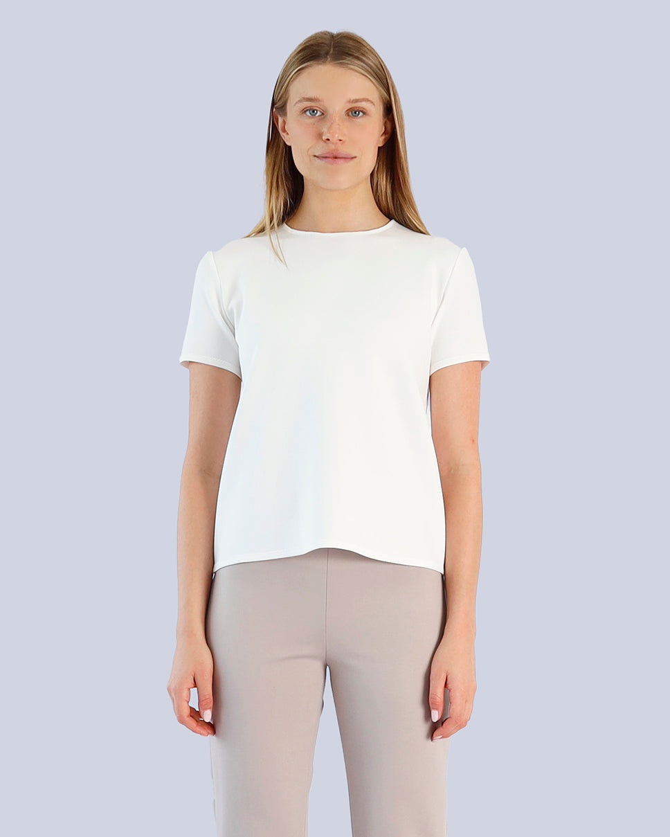 Maison Marie Saint Pierre | Pants | POLARY | Fog | Top | KHLOE | White