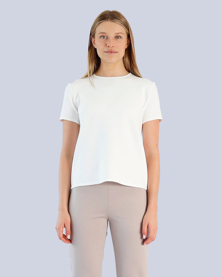 Maison Marie Saint Pierre | Pants | POLARY | Fog | Top | KHLOE | White