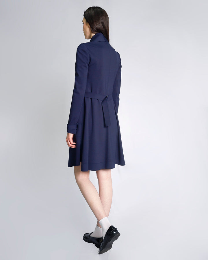 Maison Marie Saint Pierre | Coat | PAVEY | Deep Blue