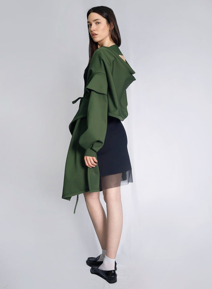 Maison Marie Saint Pierre | Jackets and Coats | Corel | Evergreen