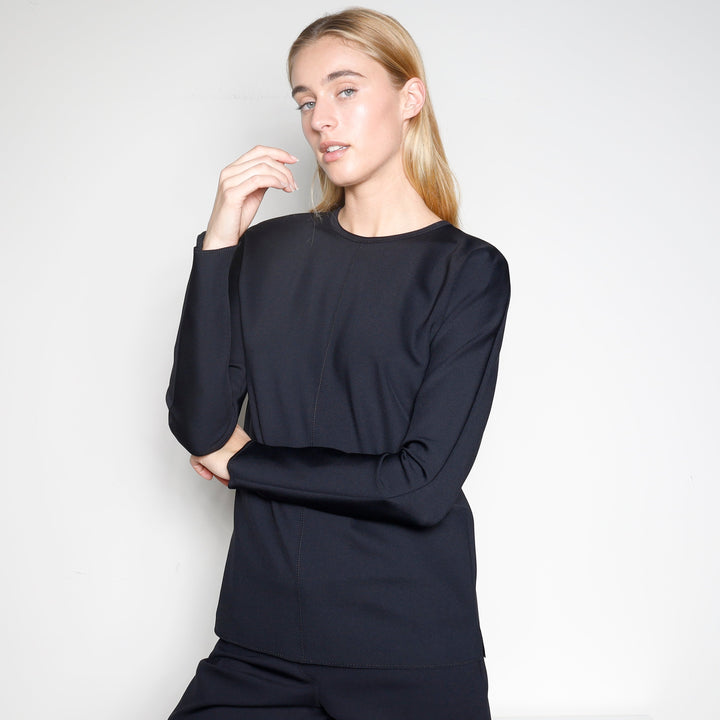 HILLER | Top | Black