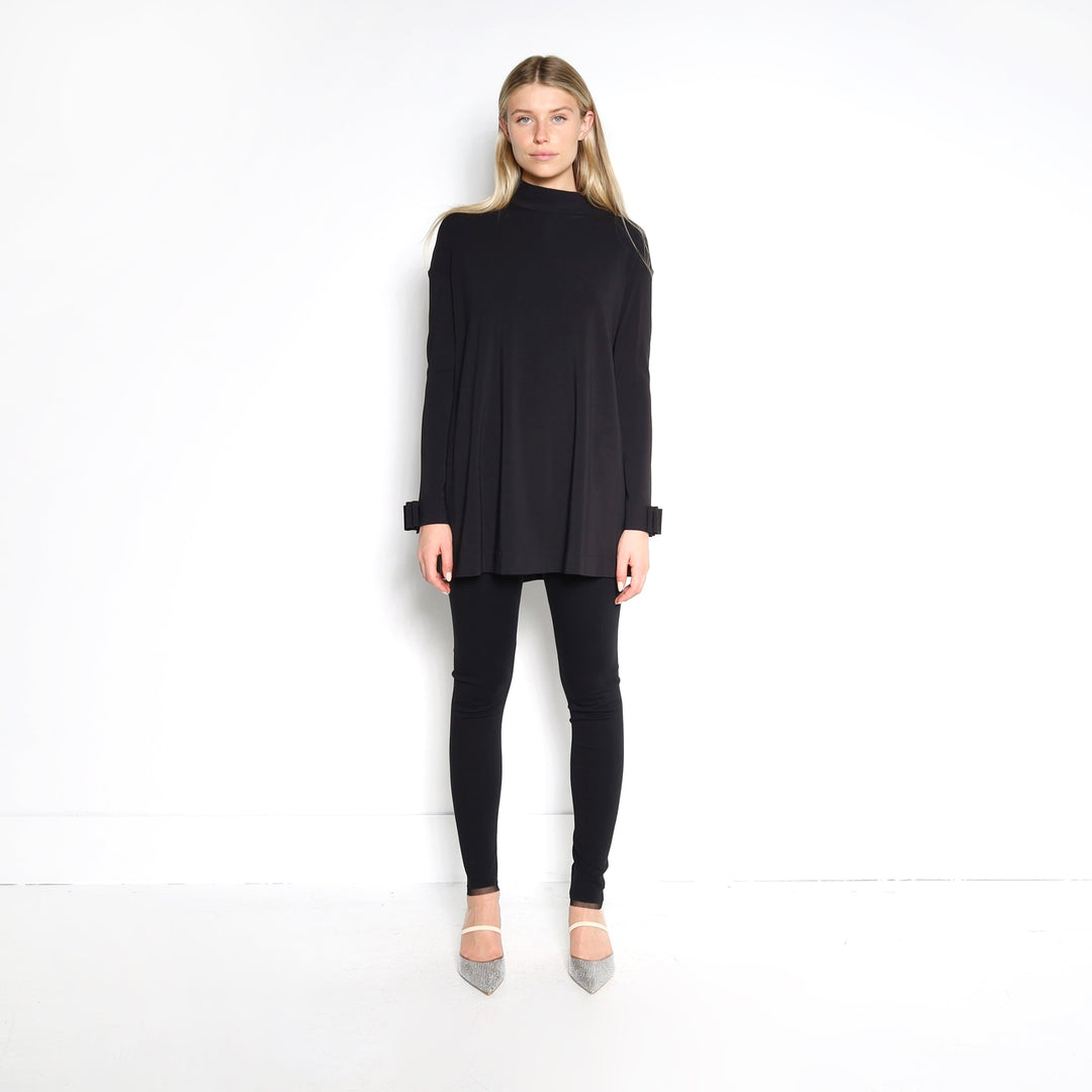 Eboli top | Black