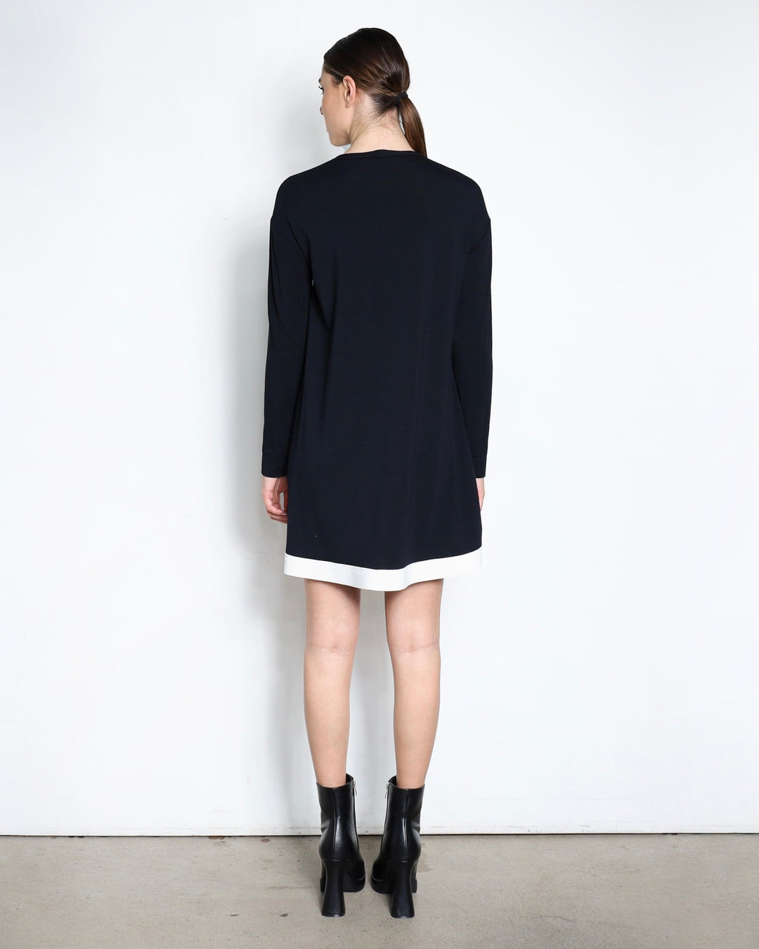 Dress GILLIAN2 | Black/Chalk