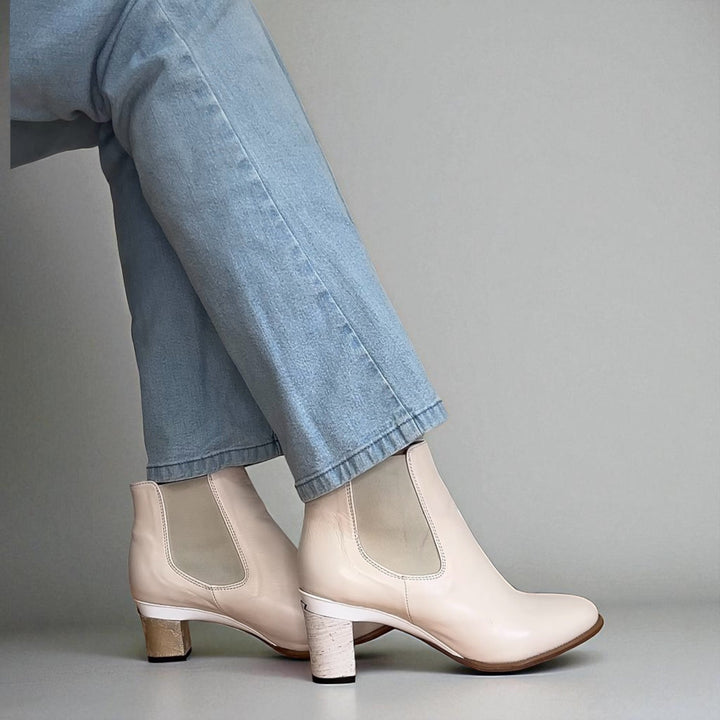 Chelsea Almond Booty with Interchangeable Heels