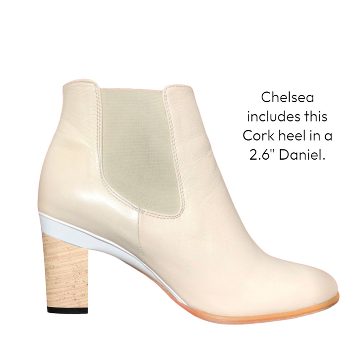 Chelsea Almond Booty with Interchangeable Heels