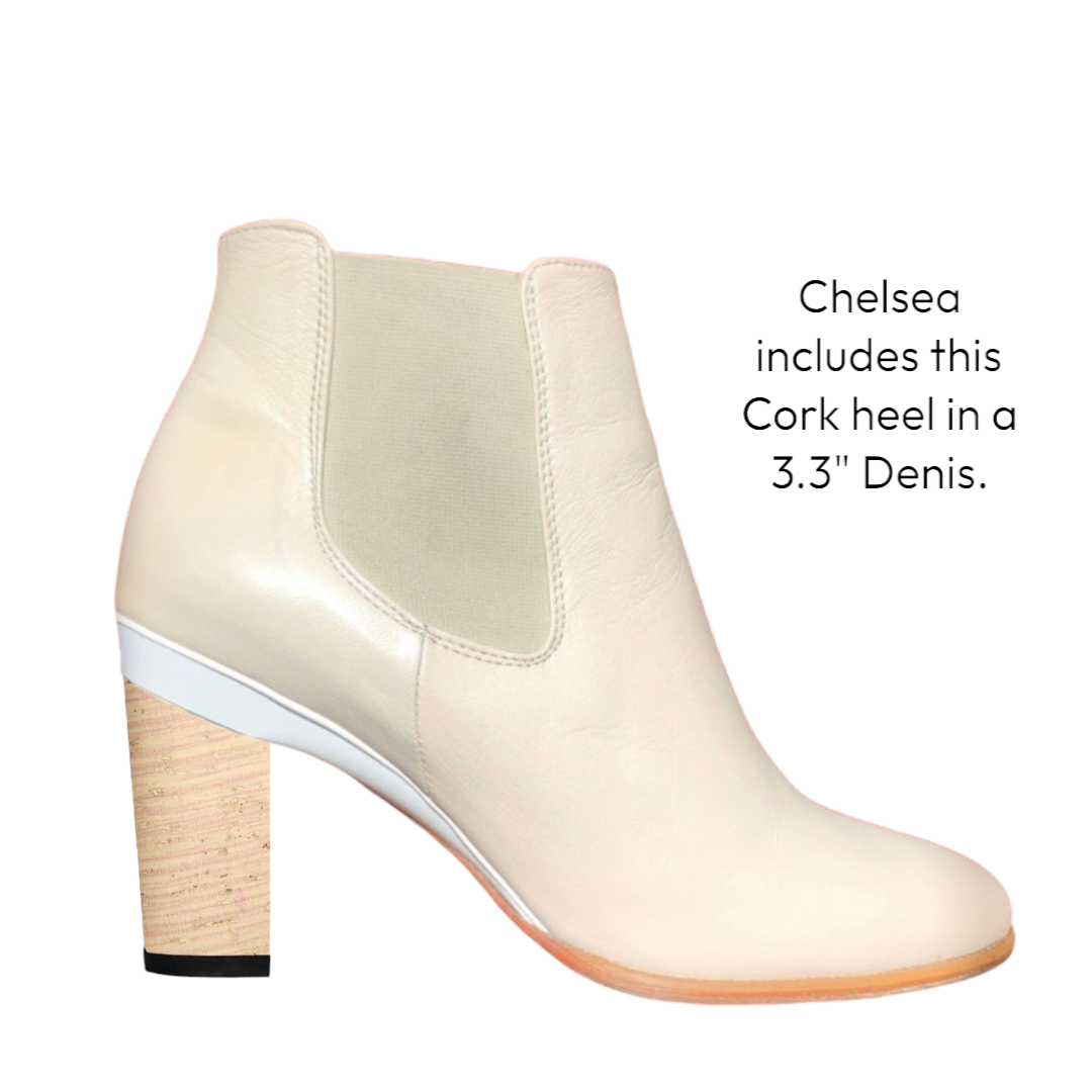 Chelsea Almond Booty with Interchangeable Heels